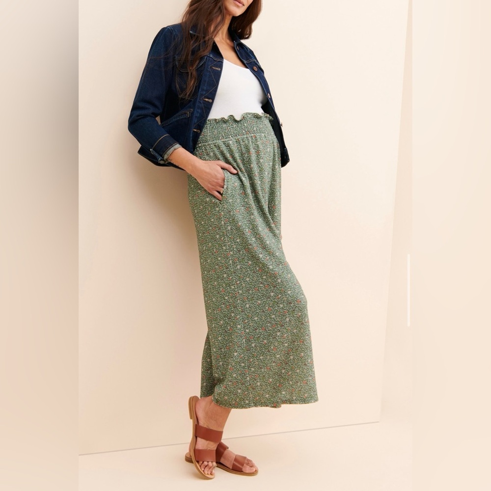 Hutch x Maxey Greene Maternity Wide-Leg Culottes